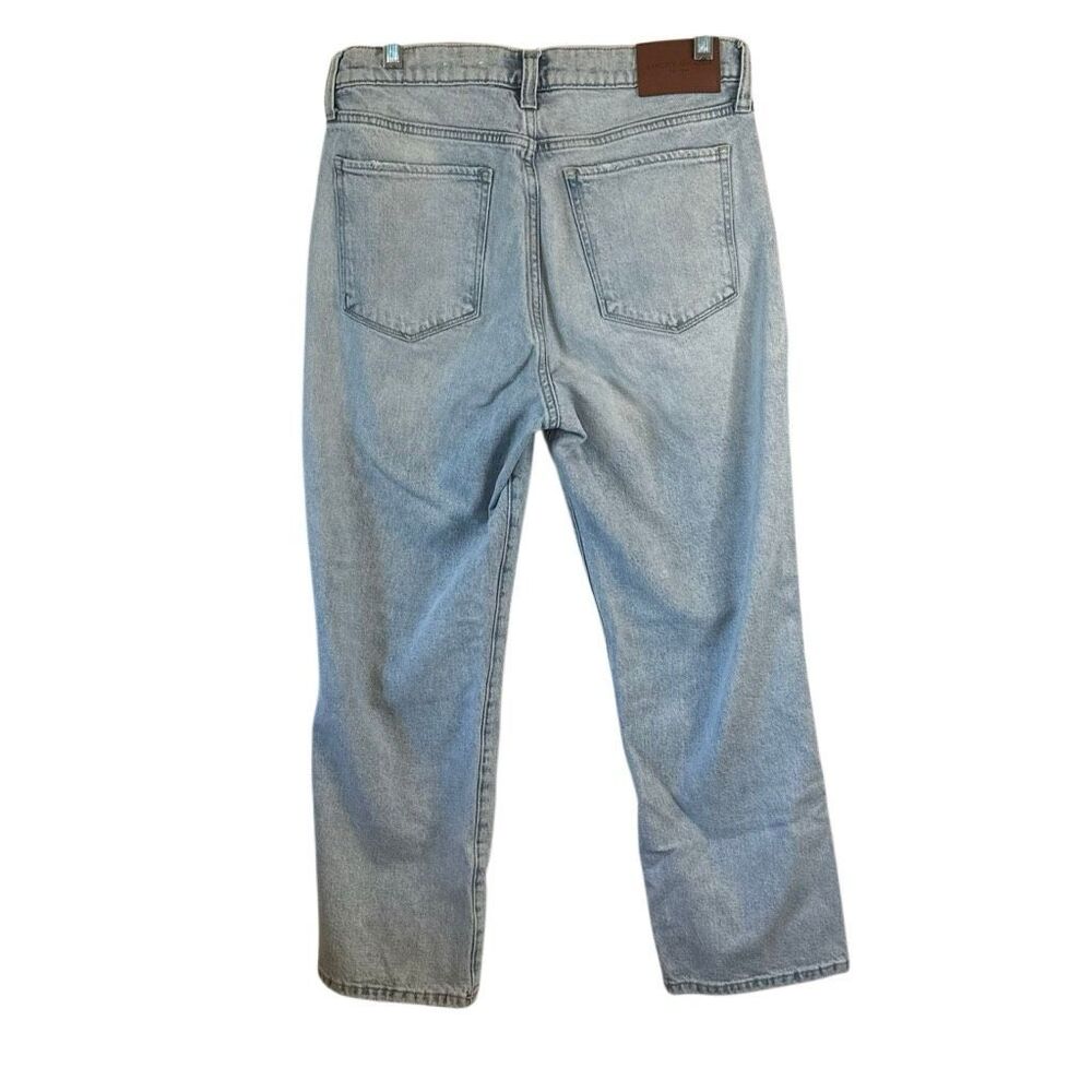 Lucky Brand Light Wash Zoe High Rise Straight Jeans 10